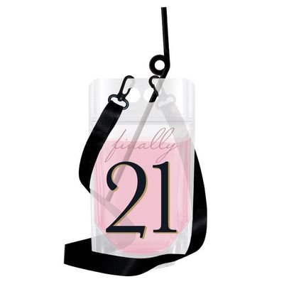 Finally 21 Drink Pouches 16.9oz 6 Ct