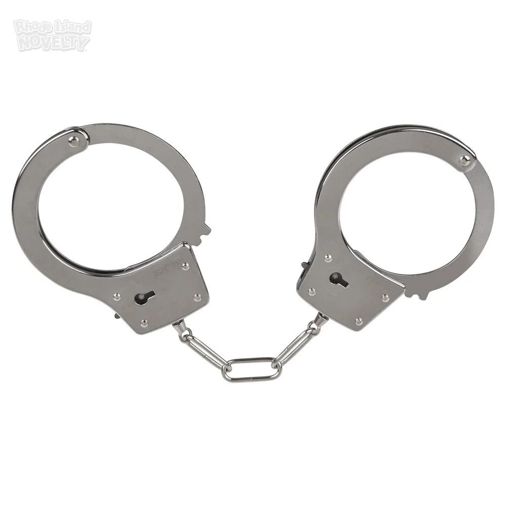Die-Cast Metal Handcuffs Display Box - Single