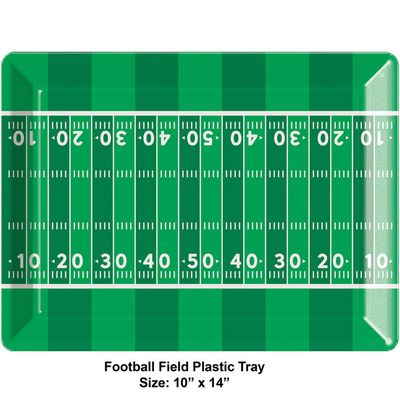 Football Field Tray 14" x 10"