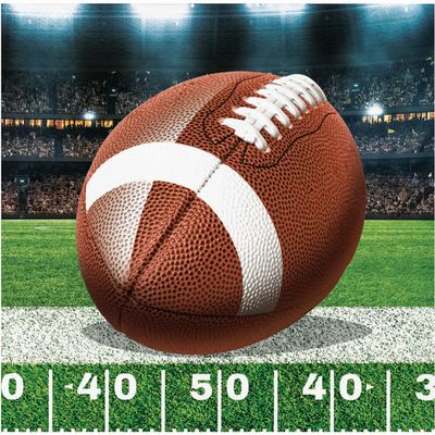 Fan Zone Football Beverage Napkin 16 Ct