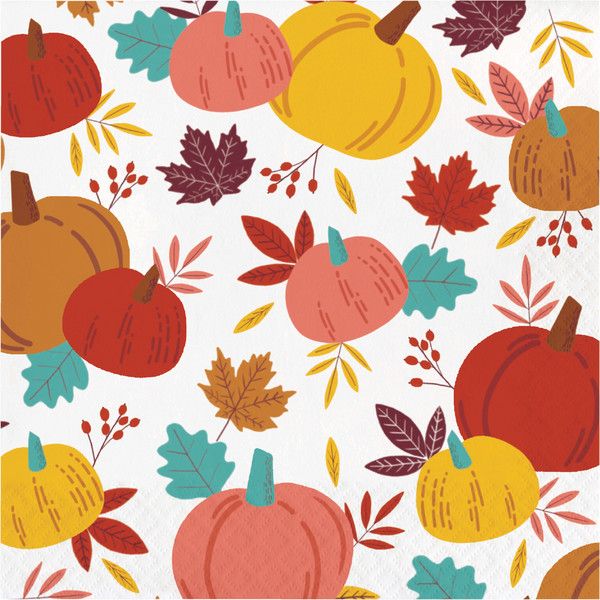 Turkey Treat Luncheon Napkins 16 Ct