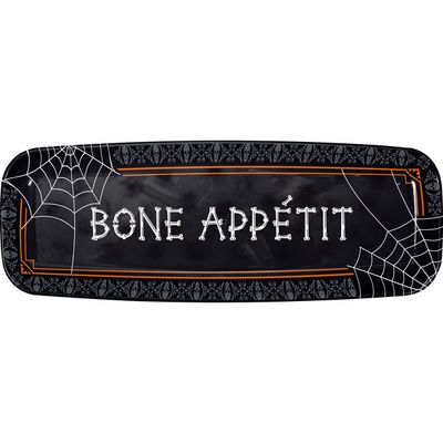 Bone Appetit Plastic Tray 17" x 6.5" 1 Ct