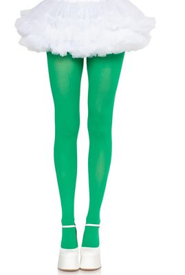 Ari Nylon Tights - Kelly Green