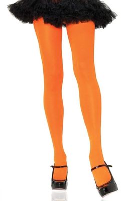 Ari Nylon Tights - Orange