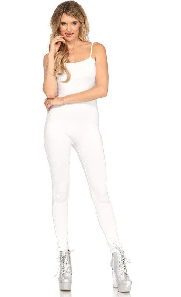Basic Unitard White -