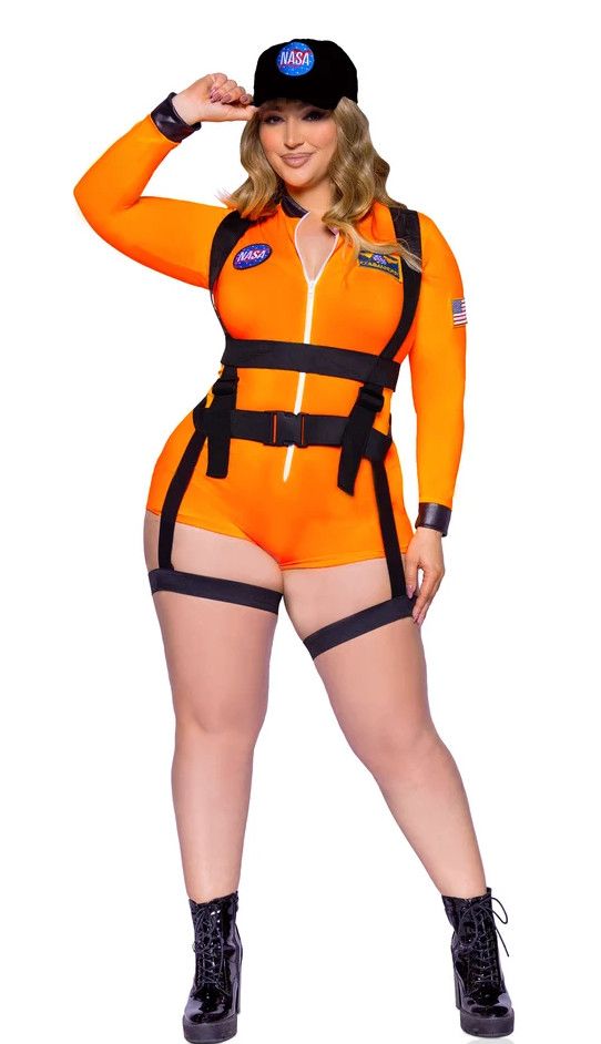 Plus Size Space Commander -