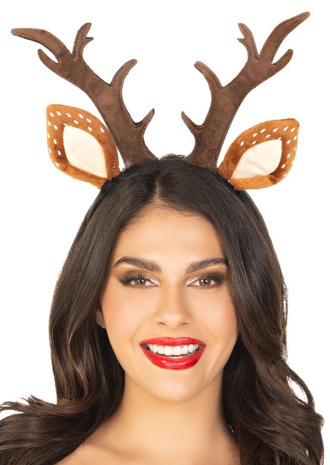 Fawn Ear Antler Headband