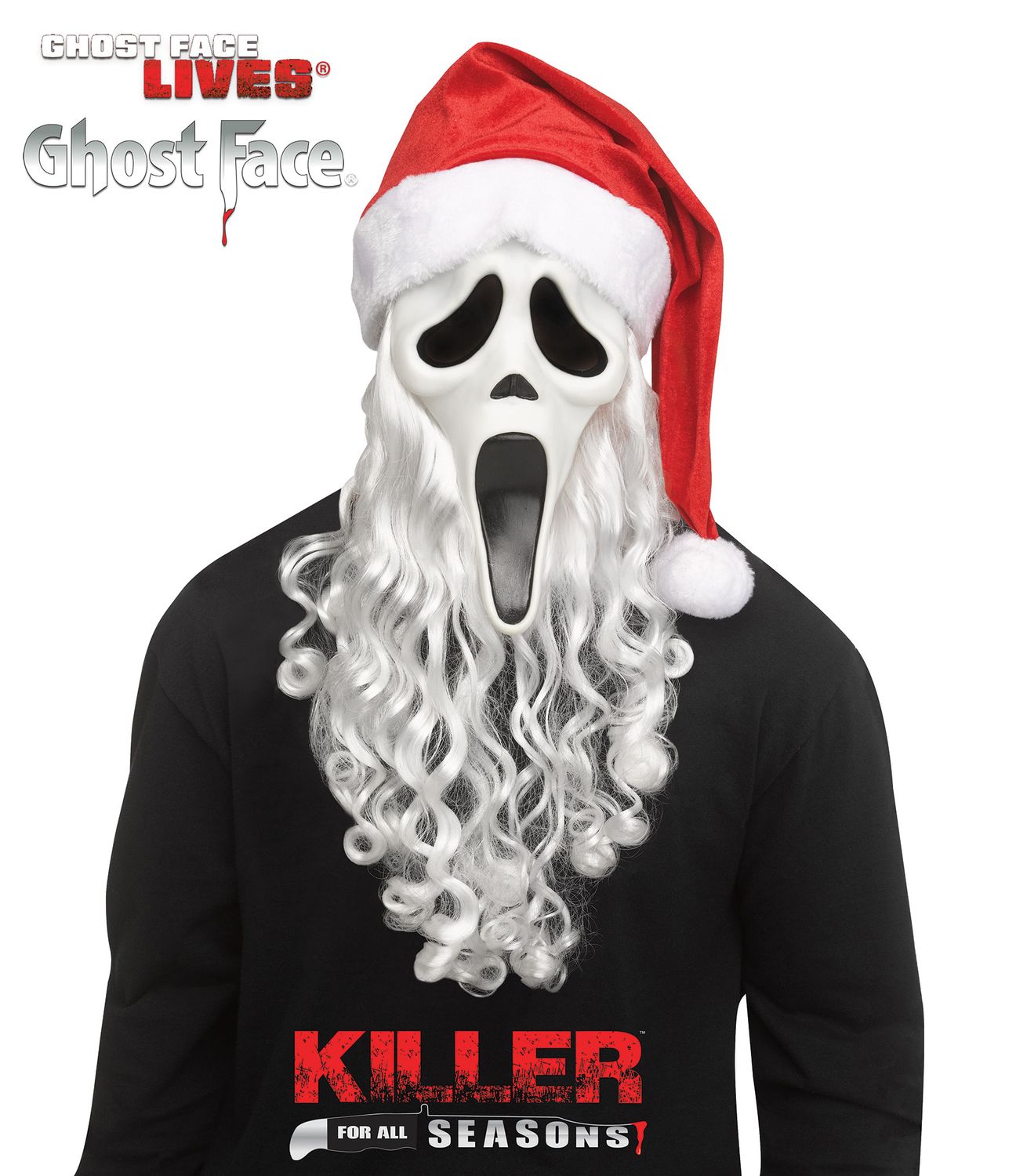 Ghostface Santa Mask