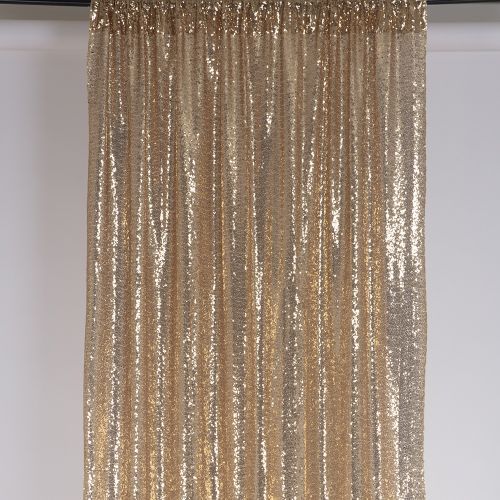 Sequin Backdrop Curtain Champ 5'W x 10'H