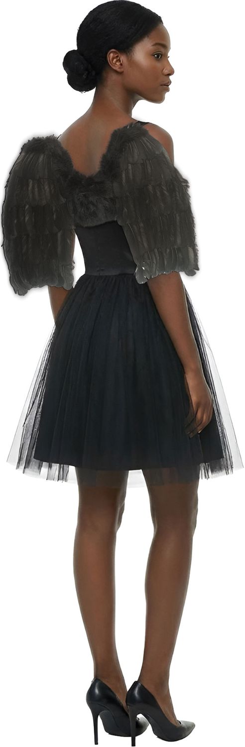 Feather Wing Black