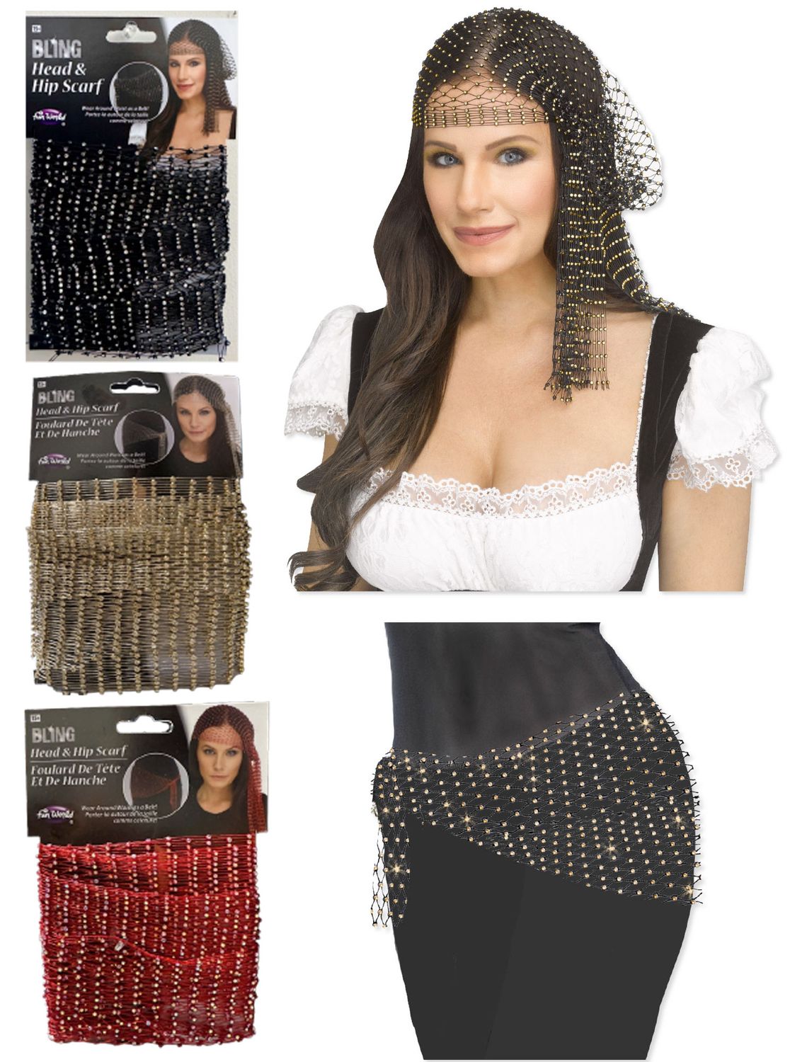 Bling Head and Hip Scark Kit -