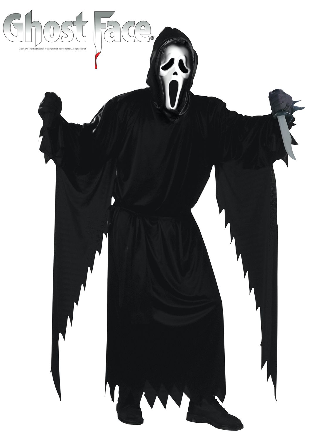 Scream: Ghost Face - Mens Plus Size