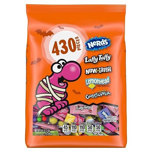 Nerds Classic Fun Halloween Candy  Variety Mix Bag 105.7 oz 430 pcs.