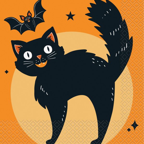Halloween Bash Luncheon Napkin - 16 Ct