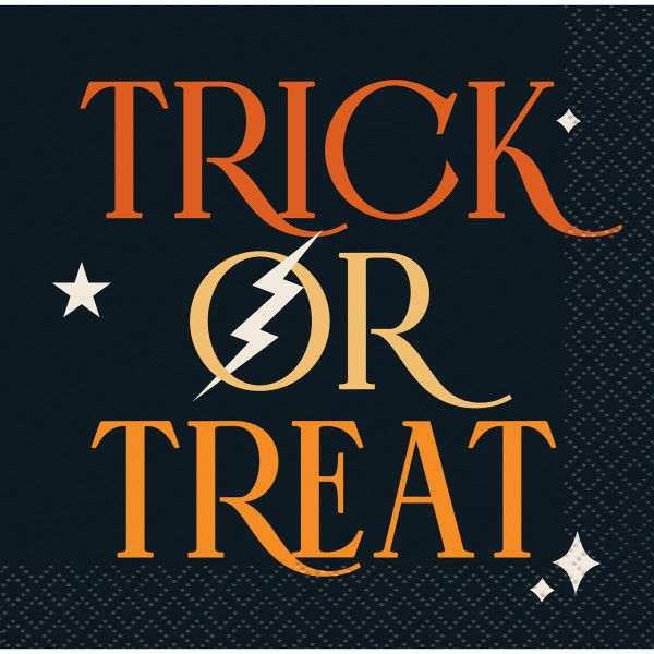 Halloween Bash Beverage Napkin - 16 Ct