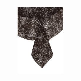 Spider Web Rectangular Plastic Table Cover, 54" x 84"