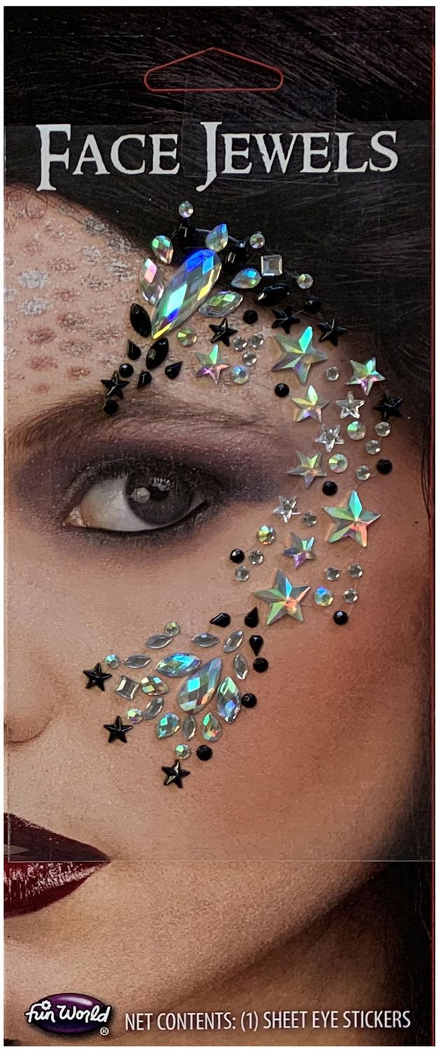 Face Jewels Witch