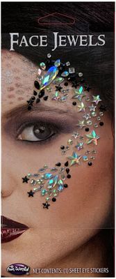 Face Jewels Witch