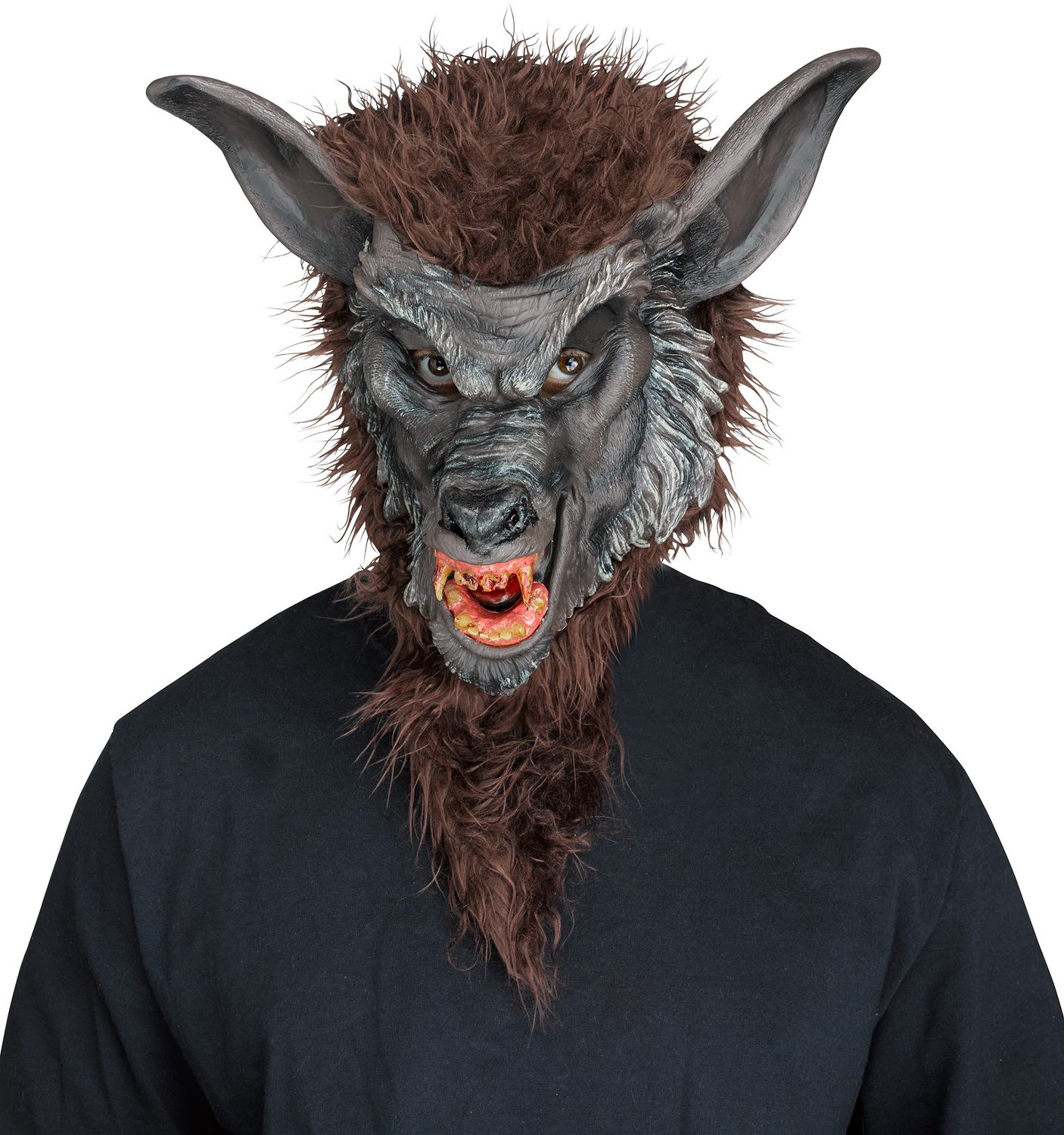 Ferocious Fangs Deluxe Brown Werewolf