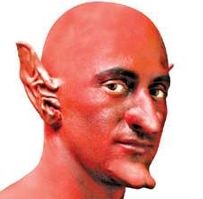 Bald Cap - Red Appliance