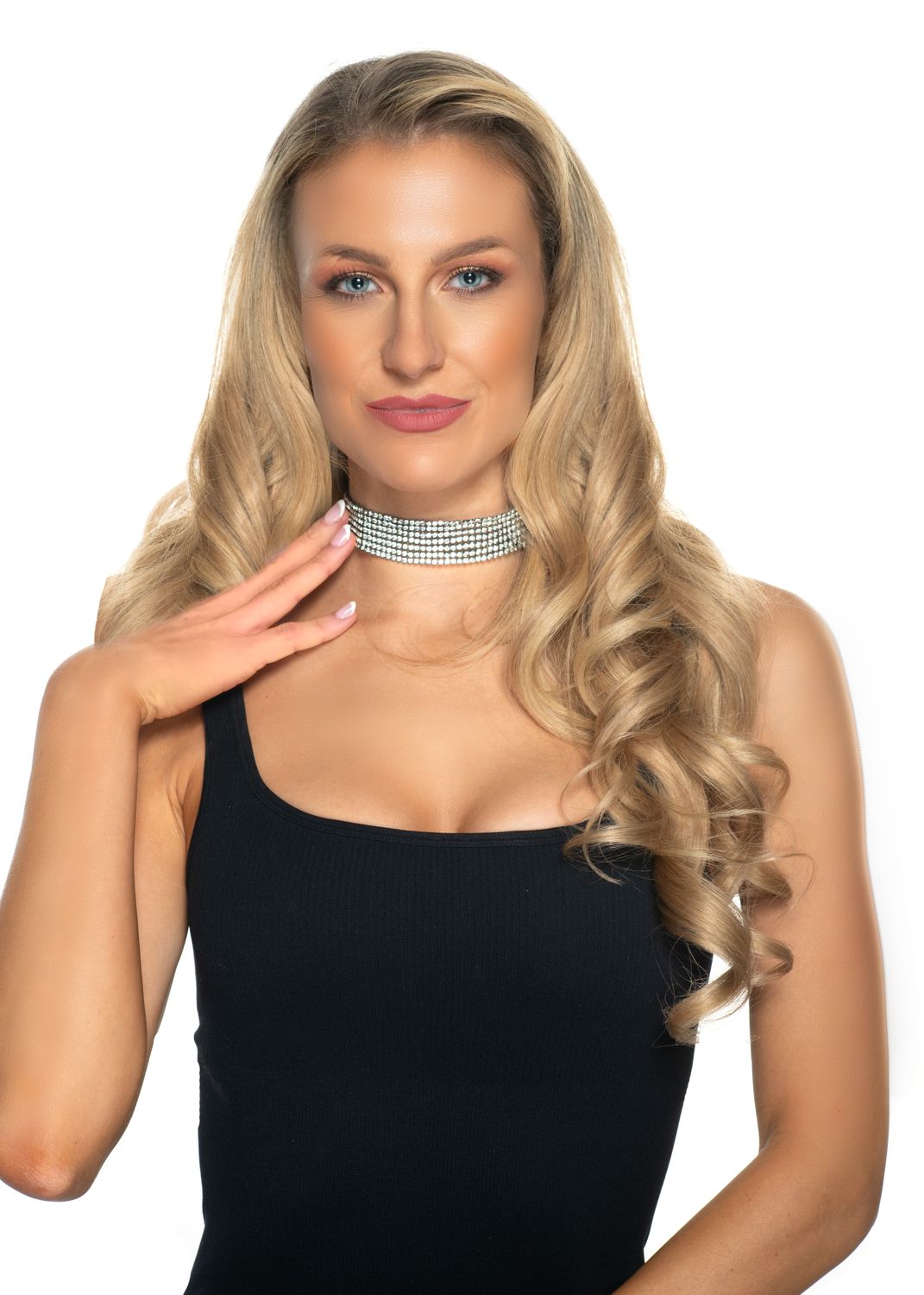 Rhinestone Choker