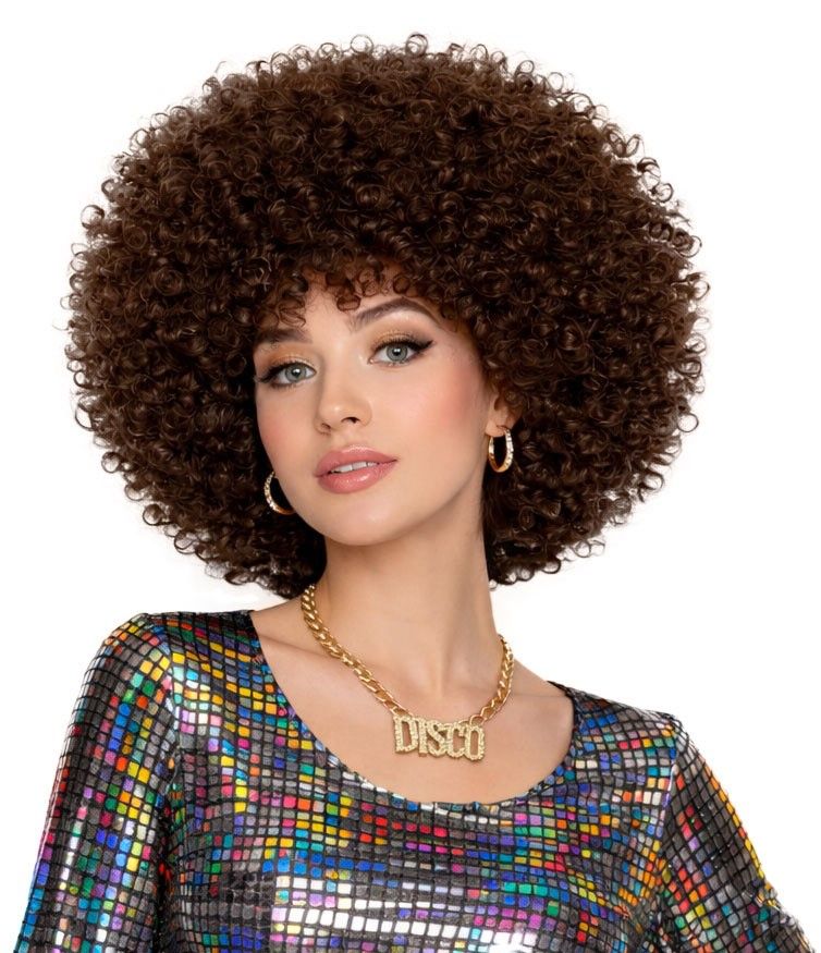 Giant Afro-Brown