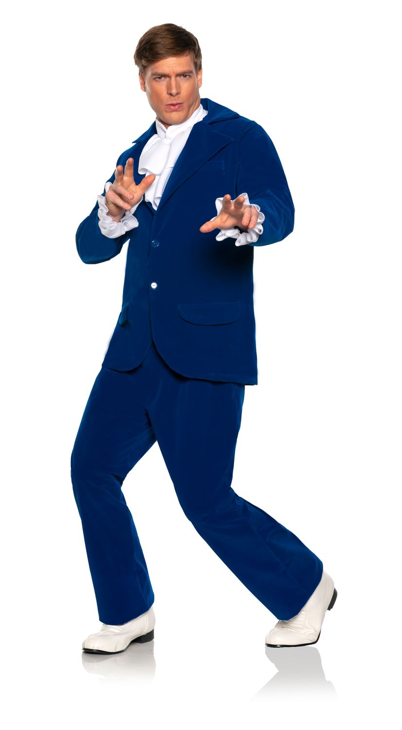 Groovy Sixties-Blue Mens One Size