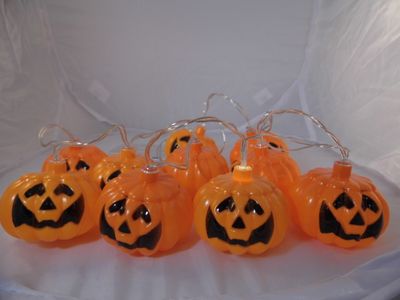 Pumpkin String Light - 10 LED's