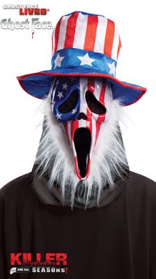 Ghost Face Uncle Sam Mask