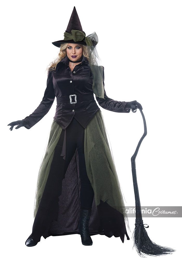 Gothic Witch Plus, Attribute: Womens, Size: 2X 18-20