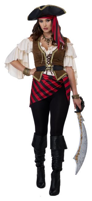 Renaissance Pirate Beauty -