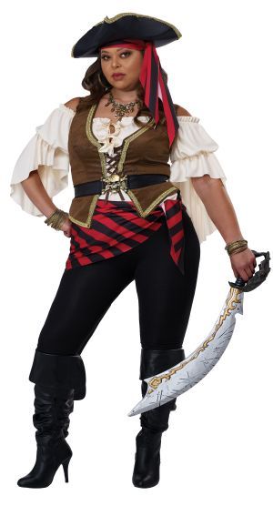 Renaissance Pirate Beauty Plus -