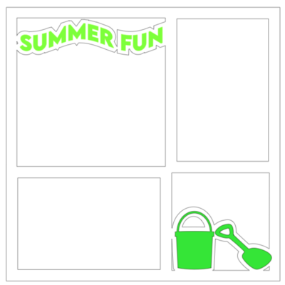 Summer Fun Simple Overlay SVG