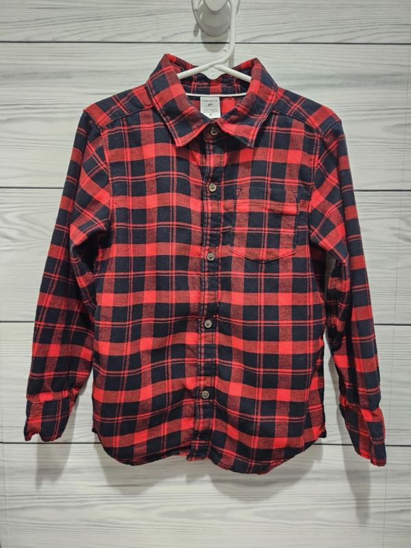 Boys Carter’s Flannel Shirt 5T