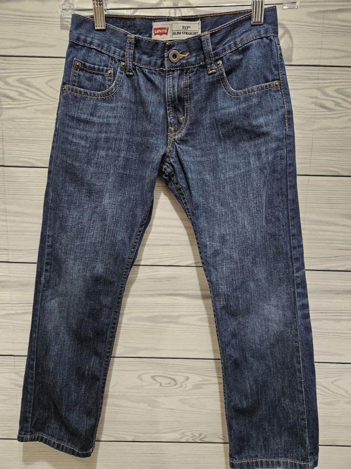 Boys Levi’s 513 Slim Straight Sz 8 Reg