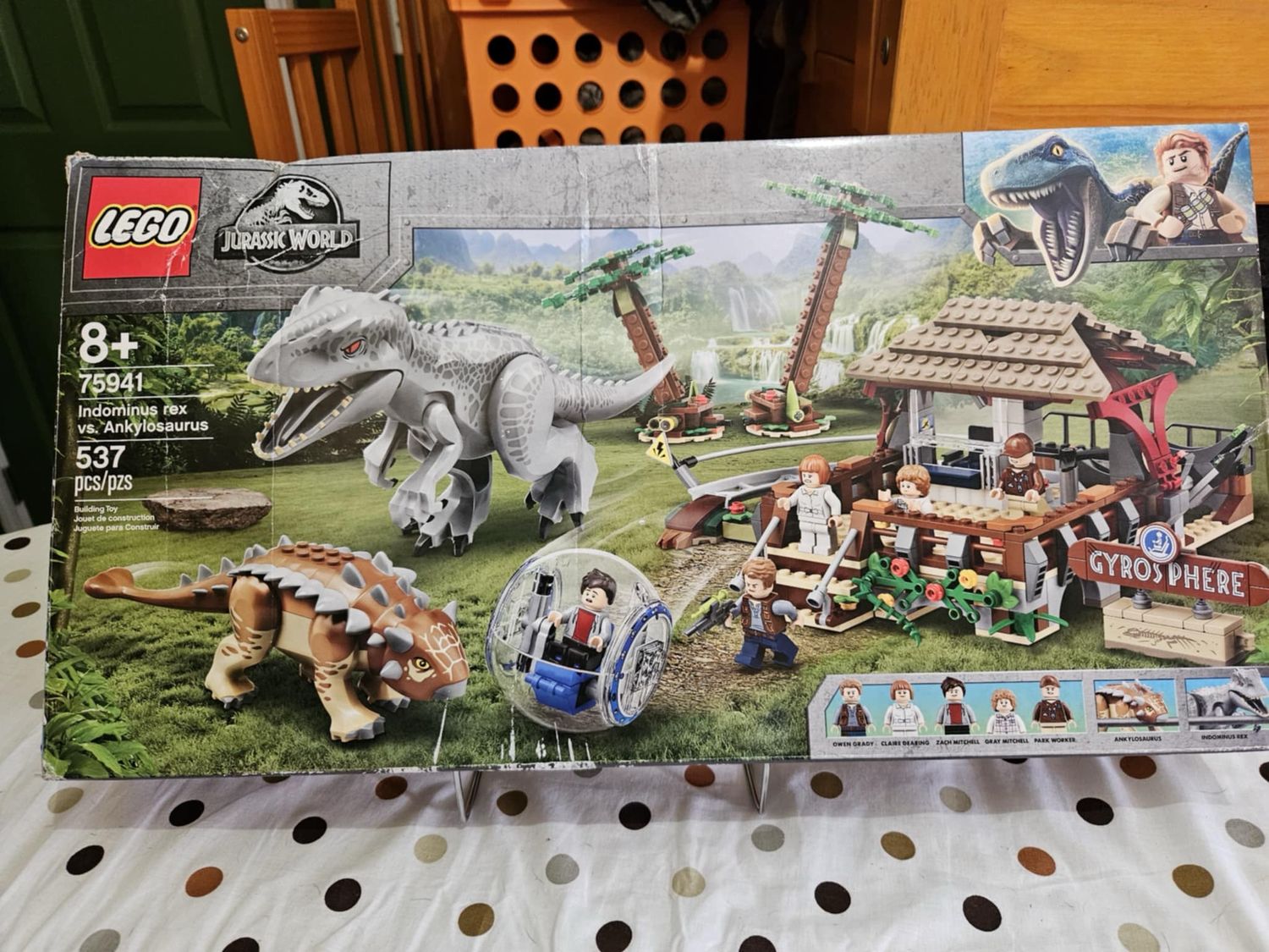 BRAND NEW- LEGO Jurassic World 75941 Indominus Rex Vs. Ankylosaurus