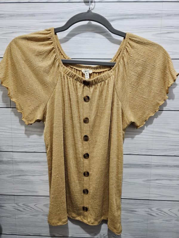 Como Blu Womens Top Sz Med