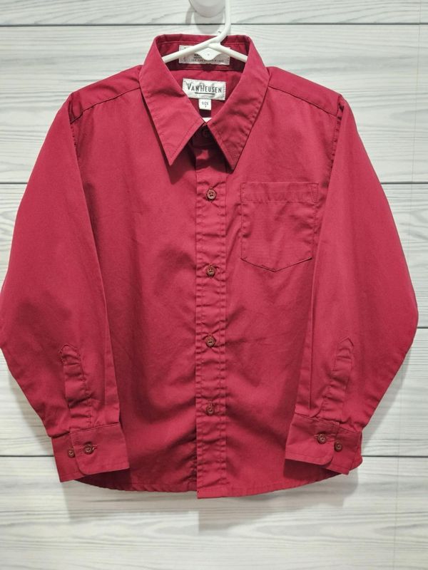 Van Heusen Button Down Top Sz 7