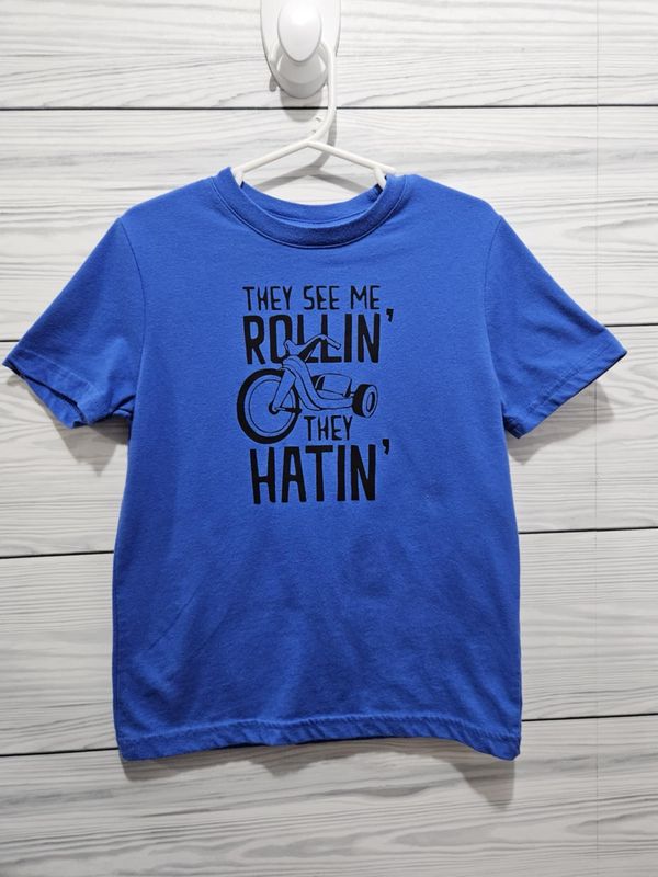 Wonder Nation (They See Me rolling, They Hatin’) T-shirt Sz XS (4-5)