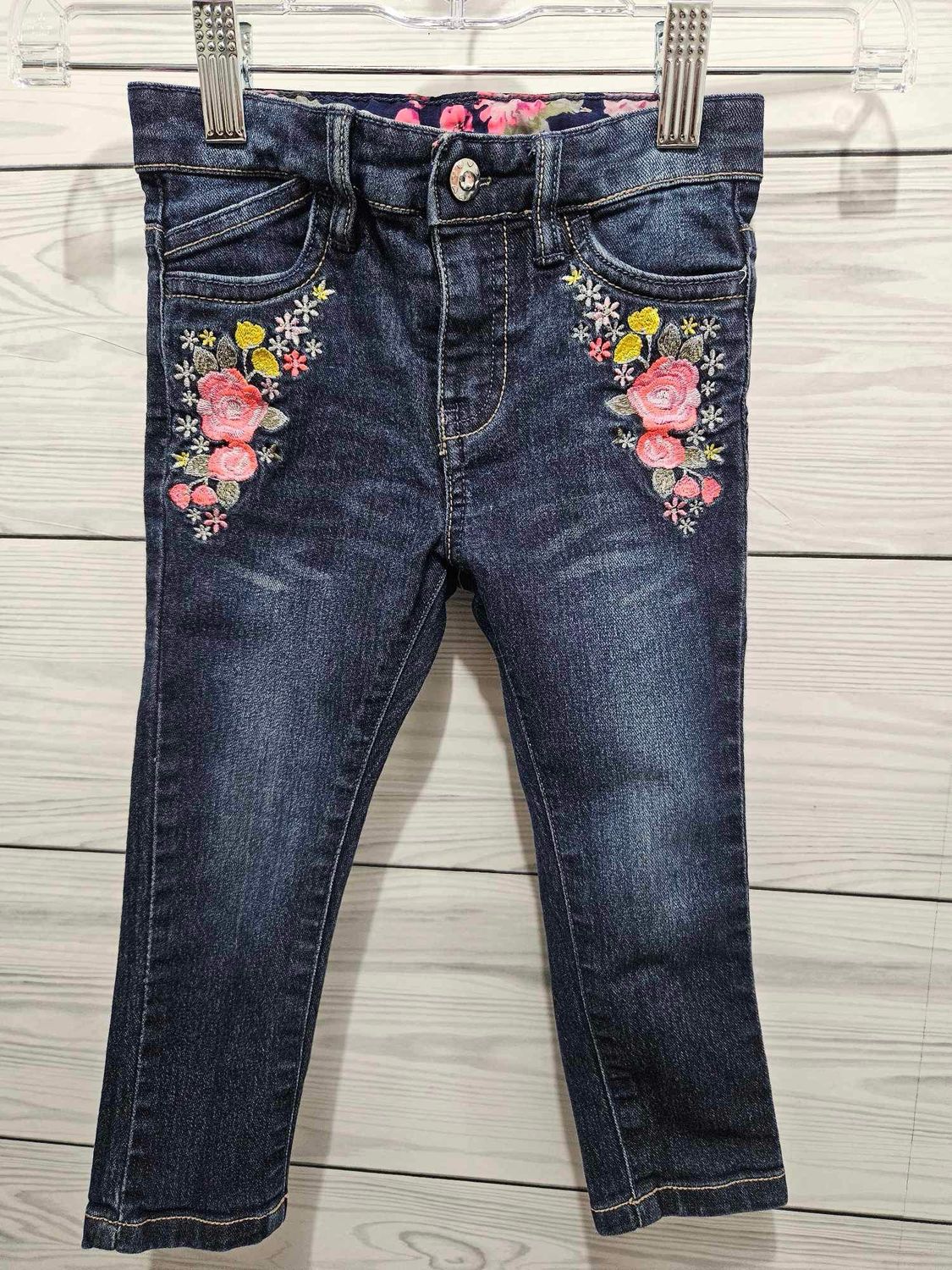 Girls Baby Route 66 Jeans Sz 2T