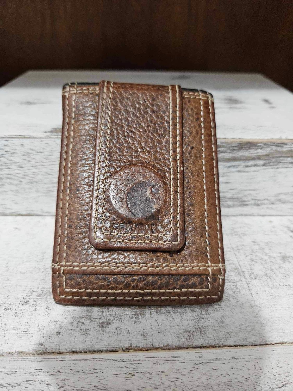 Men’s Carhartt Leather Wallet/money Holder