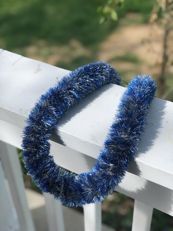 Royal Blue, White, and Gold