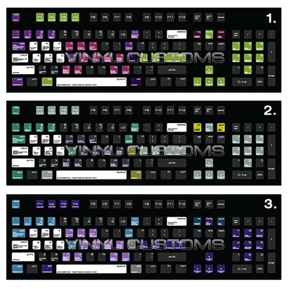 Star Citizen Keyboard Skin with Shortcuts