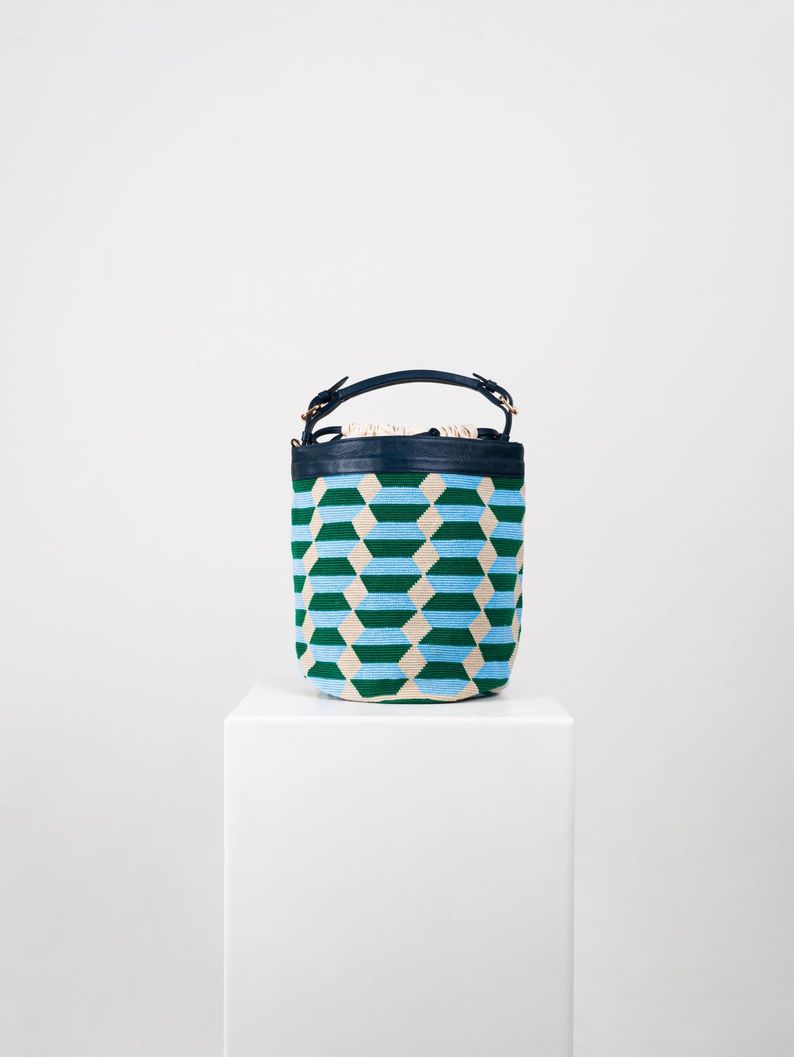 Big Bucket Bag Azure Grove