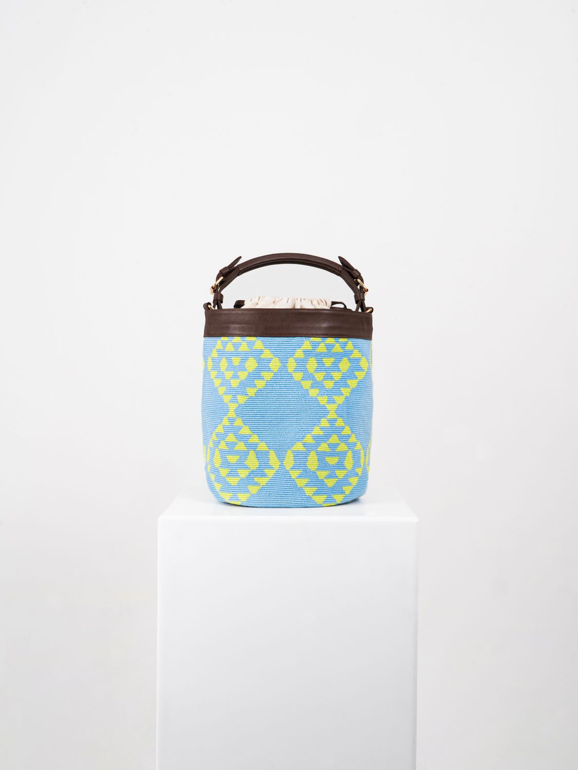Big Bucket Bag Sky Mosaic