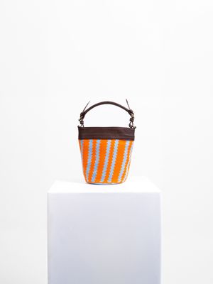Medium Bucket Bag Andean Flame
