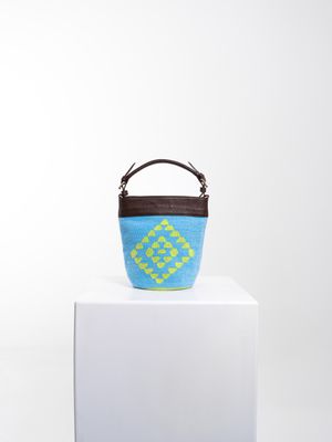Medium Bucket Bag Andean Sky
