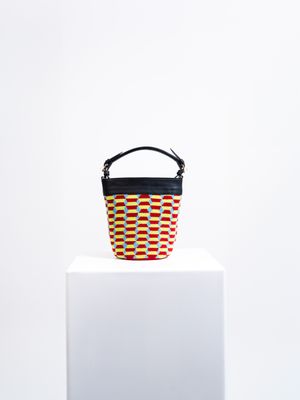 Medium Bucket Bag Andean Tapestry