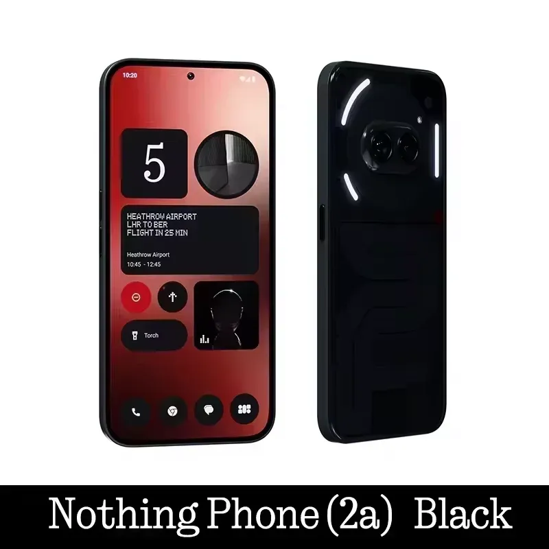 Global Version Nothing Phone(2a) 6.7” AMOLED display 120Hz Mediatek, Color: Black, Bundle: 8GB 128GB, Ships From: CHINA