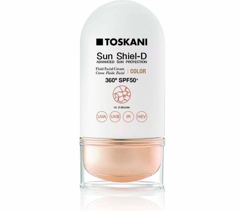 Sun Shiel-D Fluid Facial COLOR Cream SPF50+